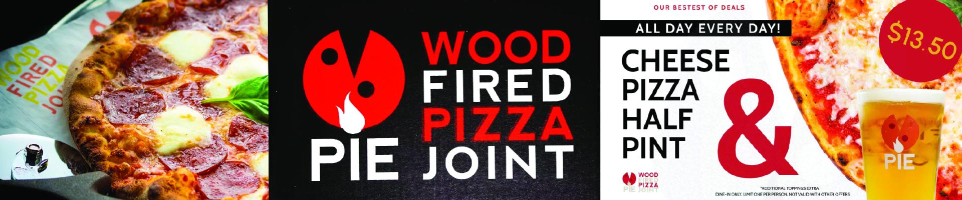 Pie Pizza at Walkers Point Marina