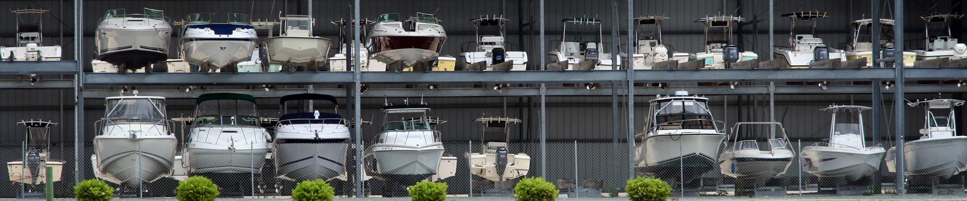 Storage facility at Walkers Point Marina